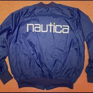 Vintage Nautica bomber jacket